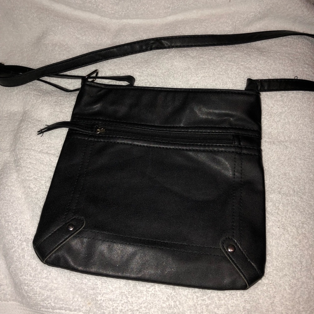 Black crossbody bag